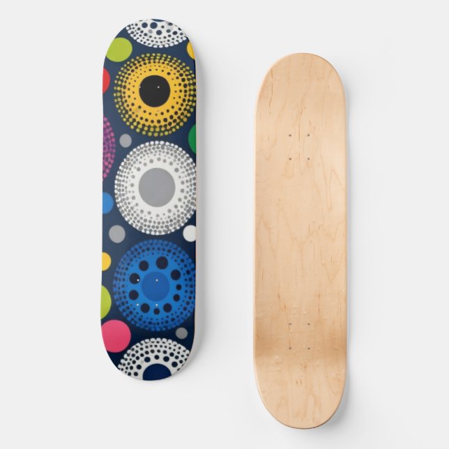 Cores Mini Skateboard Bräda 18,5 Cm (Framsida)