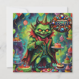 COREY ~ Birthday Card ~ Scary Creat~