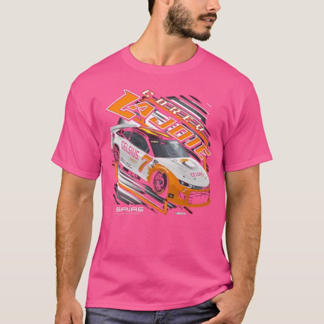 Corey Lajoie Celsius Car T Shirt (Framsida)
