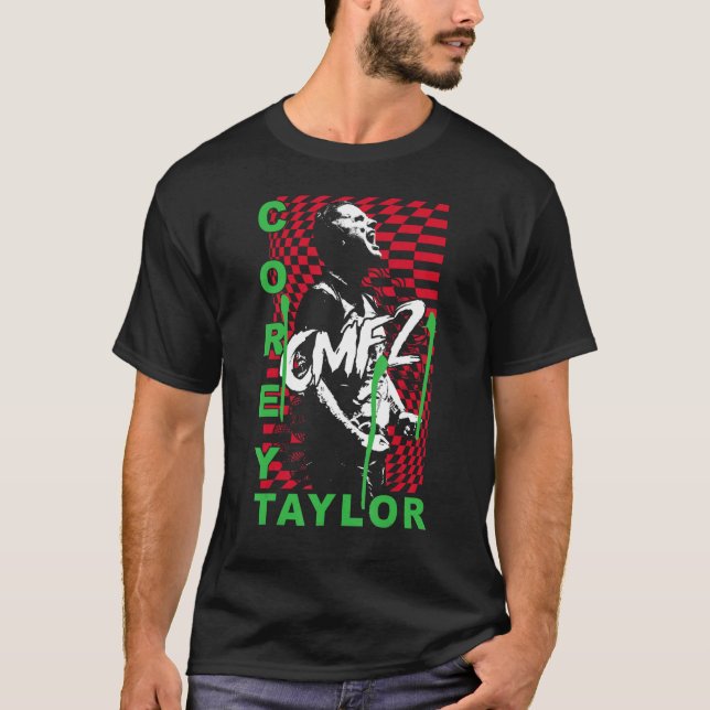 Corey Taylor - Checker T Shirt (Framsida)