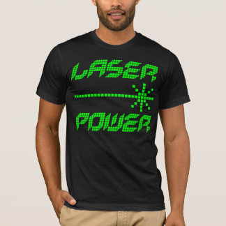 COREY TIGER 1980 S RETRO LASER POWER TEE SHIRT