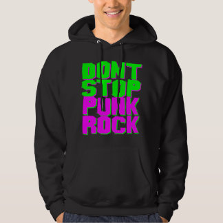 COREY TIGER 1980-TALET RETRO SLUTA INTE PUNK ROCK SWEATSHIRT MED LUVA