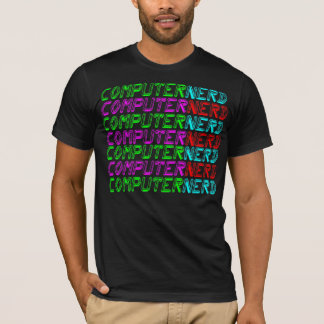 COREY TIGER 1980-talets RETRO-DATORNERD Tee