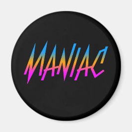 COREY TIGER 1980-talets RETRO MANIAC Magnet