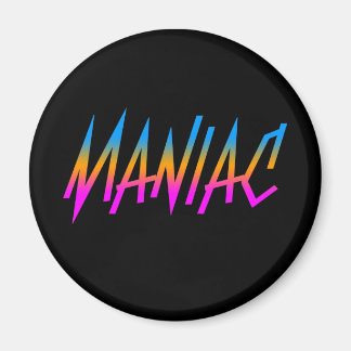 COREY TIGER 1980-talets RETRO MANIAC Magnet