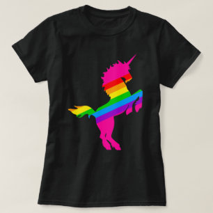 COREY TIGER 1980-talets RETRO VINTAGE UNICORN RAIN T Shirt