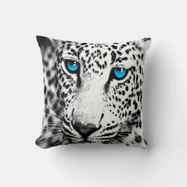 Corey Tiger 1980-tals Retro Snöleopard Kudde