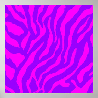 Corey Tiger 80 år Retro Tiger Mönster Poster