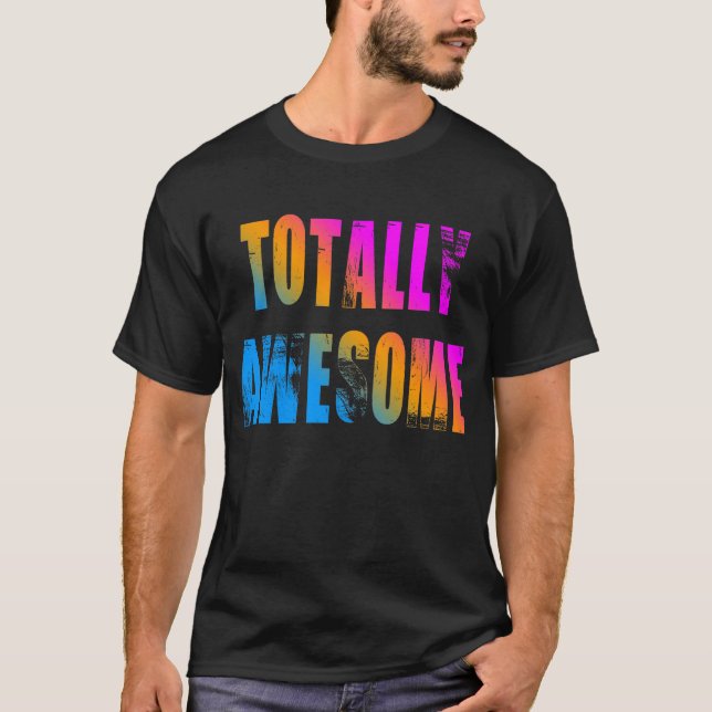 COREY TIGER 80:S TOTALLY FANTASTISK T SHIRT (Framsida)