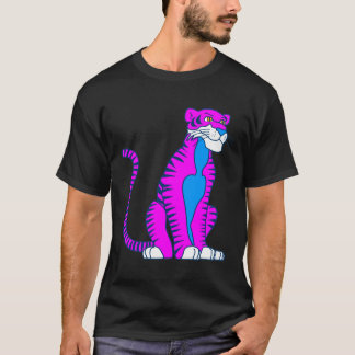 COREY TIGER 80-TAL ALERT ROSA TIGER TEE