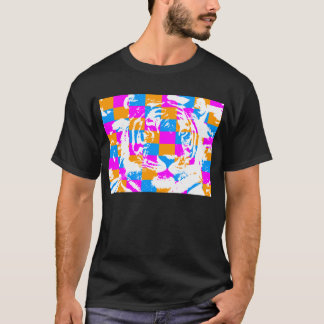 COREY TIGER 80-TALET KONTROLLERAR TIGER-ANSIKTE T SHIRT