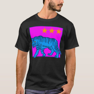 COREY TIGER 80-TALETS BLÅA TIGERSTJÄRNOR TEE