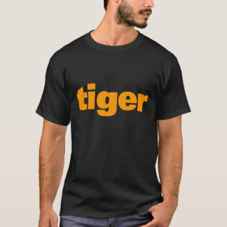 COREY TIGER 80-TALETS ORANGE TIGER ENKEL TRÖJA