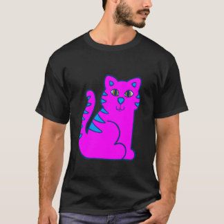 COREY TIGER 80-TALETS ROSA SÖT TIGER T-SHIRT