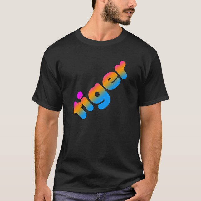COREY TIGER 80-TALETS TIGER SÖT TEE (Framsida)