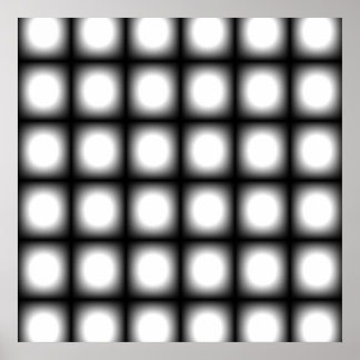 Corey Tiger 80-talets Vintage Op Art Poster
