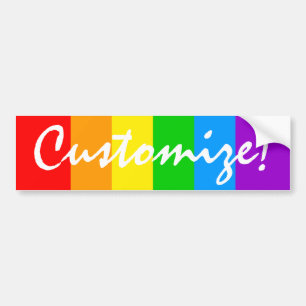 Corey Tiger 80-talets Vintage Rainbow Bildekal