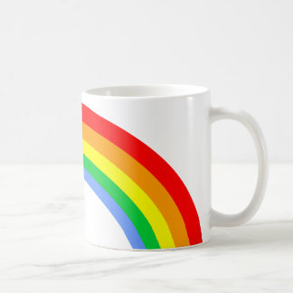 Corey Tiger 80-talets Vintage Rainbow Kaffemugg