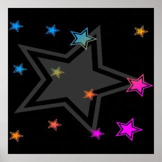 Corey Tiger 80-talets Vintage Stars Poster