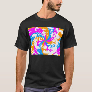 COREY TIGER 80-TALETS VIRVEL TIGERANSIKTE T SHIRT