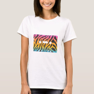 Corey Tiger 80-tals Retro Kassettröja T Shirt