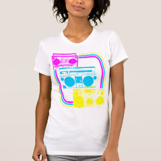 Corey Tiger 80-tals Retro Radio Boombox Tee
