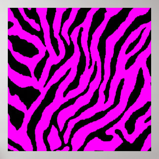 Corey Tiger 80-tals Retro Tiger-mönster Poster