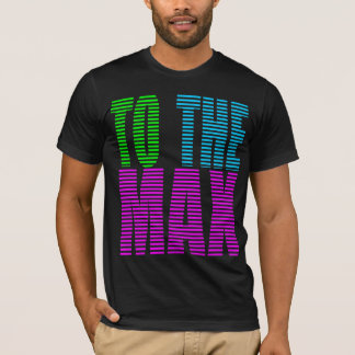 Corey Tiger 80-tals Stil MAXIMALT T Shirt
