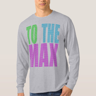Corey Tiger 80-tals Stil MAXIMALT T Shirt