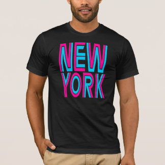 Corey Tiger 80-tals stil New York Tee Shirt