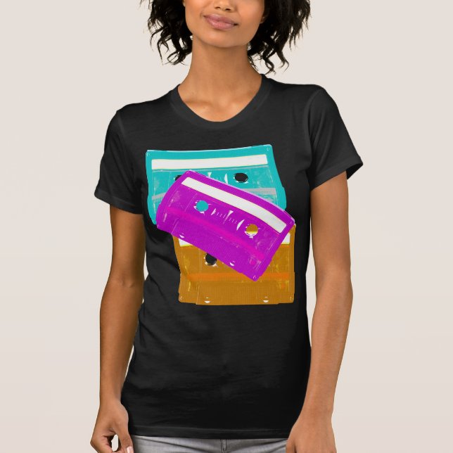 Corey Tiger 80s kassettband T-shirt (Framsida)