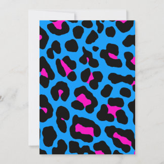 Corey Tiger 80s Leopardfläckar (Blå)