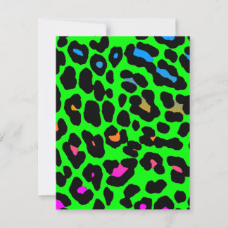 Corey Tiger 80s Leopardfläckar (Grön)