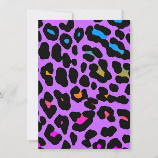 Corey Tiger 80s Leopardfläckar (Lila)