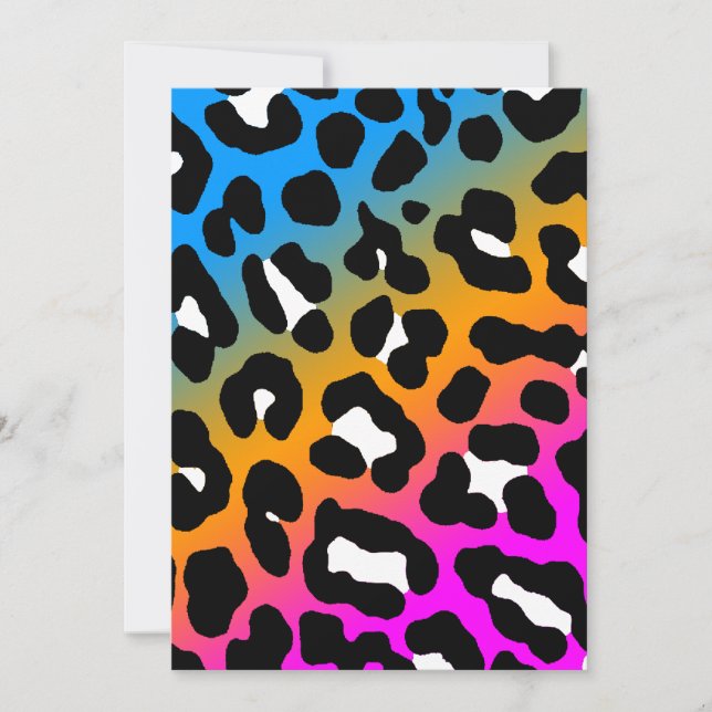 Corey Tiger 80s Leopardfläckar (Multicolor) (Framsida)
