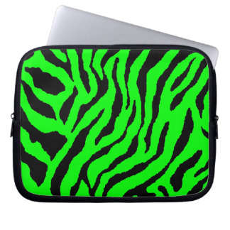 Corey Tiger 80s Neon Tigertryck Laptop Fodral