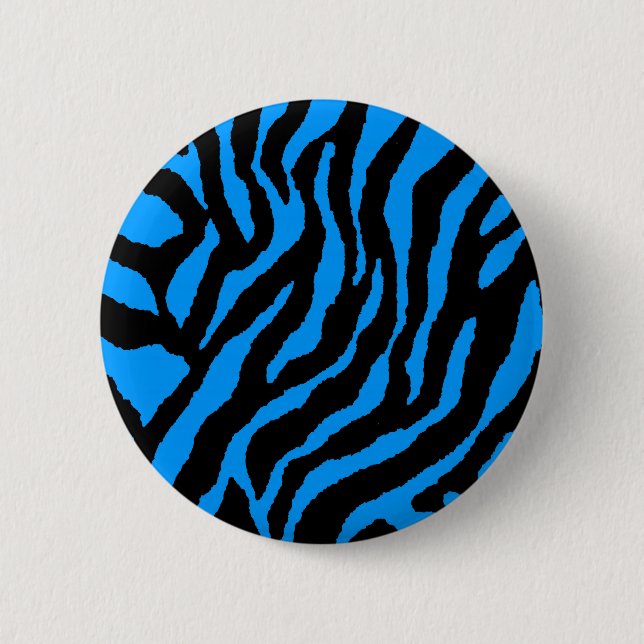 COREY TIGER 80s RETRO BLUE TIGER RAND Knapp (Framsida)