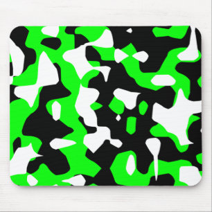 Corey Tiger 80s Retro Grön Kamouflage (Camo) Musmatta