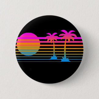 COREY TIGER 80s RETRO HANDFLATAN TRÄD TROPICAL SUN Knapp
