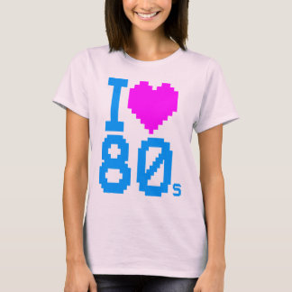 Corey Tiger 80s Retro Jag älskar 80s T-shirt