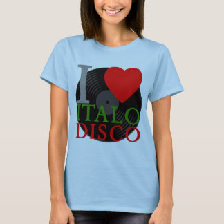 Corey Tiger 80s Retro Jag älskar Italo Disco Tröja