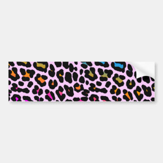 Corey Tiger 80s Retro Leopardfläckar Bildekal