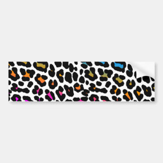 Corey Tiger 80s Retro Leopardfläckar Bildekal