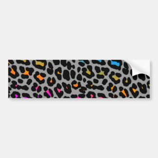 Corey Tiger 80s Retro Leopardspräcklig Bildekal
