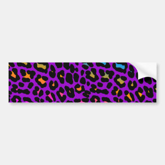 Corey Tiger 80s Retro Leopardspräcklig Bildekal