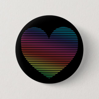 Corey Tiger 80s Retro Moody Heart Pin Knapp