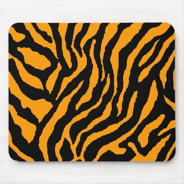 COREY TIGER 80's RETRO ORANGE BLACK RAND Musmatta (Framsidan)