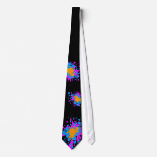 Corey Tiger 80s Retro Paint Splatter (Multifärgad) Slips