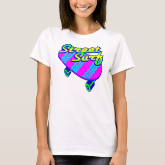 Corey Tiger 80s Retro Street Surf Skateboard Tee Shirt