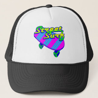 Corey Tiger 80s Retro Street Surf Skateboard Truckerkeps